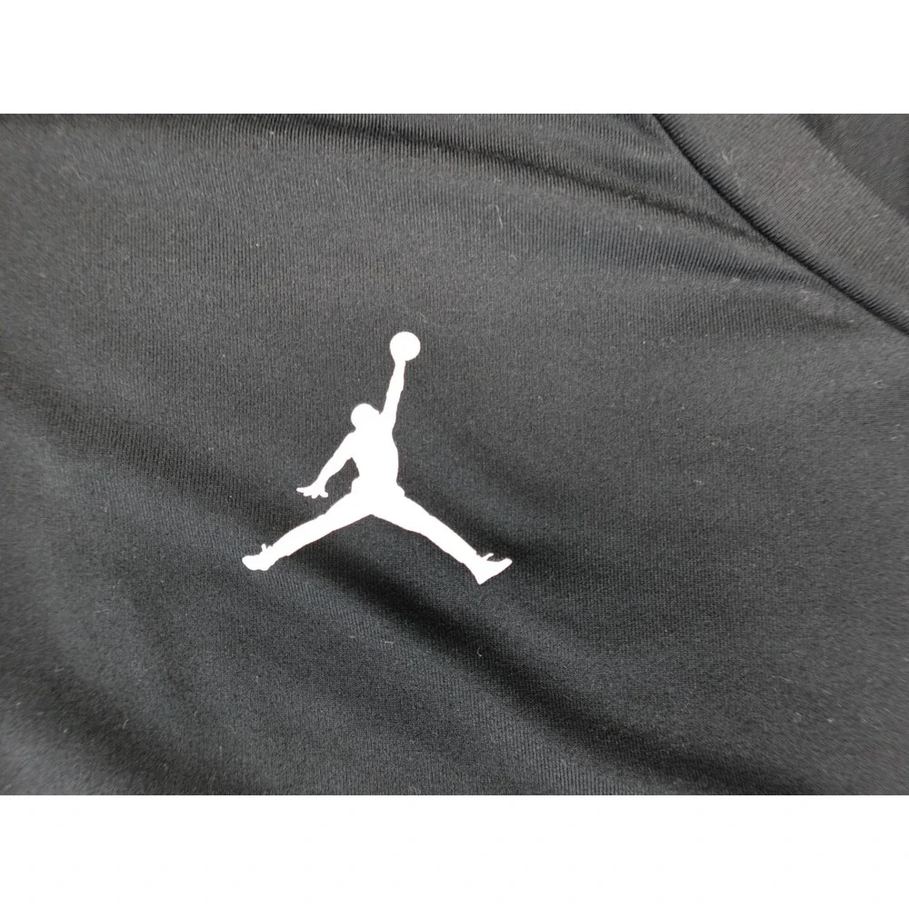 Jordan Beasts Out East Black Long Sleeve‎ Performance Shirt Mens XL Jumpman Logo